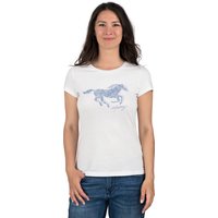 Mustang Damen T-Shirt Slim Fit S M L XL XXL EAN:4058823357500