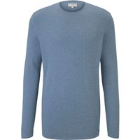 Tom Tailor Denim Herren Rundhals Pullover mit Struktur - Regular Fit EAN:4063421080477