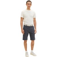 Tom Tailor Herren Bermuda Short SLIM CHINO BERMUDA+GÜRTEL - Slim Fit EAN:4066887199851