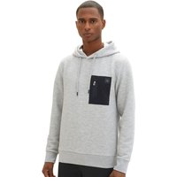 Tom Tailor Herren Kapuzenpullover QUILTED HOODIE - Regular Fit EAN:4067261249483