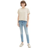 Tom Tailor Damen Jeans TAPERED RELAXED - Relaxed Fit - Light Stone Blue Denim EAN:4067672174350