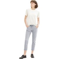 Tom Tailor Damen Hose TAPERED RELAXED - Relaxed Fit - Gestreift EAN:4067672187237