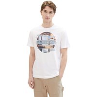 Tom Tailor Herren T-Shirt PHOTOPRINT - Regular Fit EAN:4067672225465