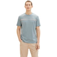 Tom Tailor Herren T-Shirt PRINTED CREWNECK - Regular Fit EAN:4067672235495