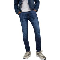 Jack & Jones Herren Jeans JJILIAM JJORIGINAL AM 014 LID - Skinny Fit - Blau - Blue Denim EAN:5713027862531