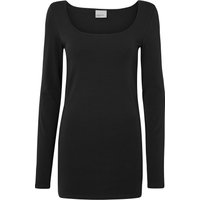 Vero Moda Damen T-Shirt VMMAXI MY LS SOFT LONG U-NECK EAN:5713231148834