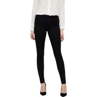 Vero Moda Damen Jeans VMSEVEN NW S SHAPE UP JEANS VI506 - Skinny Fit - Schwarz - Black EAN:5713615161305