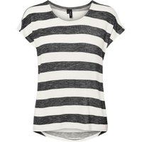 Vero Moda Damen T-Shirt VMWIDE STRIPE S/L EAN:5713619700760