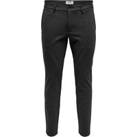 Only & Sons Herren Chino Hose ONSMARK - Tapered Fit - Schwarz Grau Blau Grün EAN:5713740405824