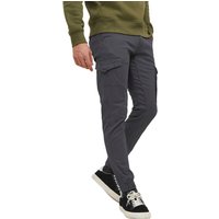 Jack & Jones Herren Cargohose JPSTPAUL JJFLAKE AKM 542 ASPHALT -Tapered Fit - Grau EAN:5713743999313