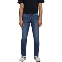 Jack & Jones Herren Jeans JJIGLENN JJORIGINAL AM 814 - Slim Fit - Blau - Blue Denim EAN:5713757037636