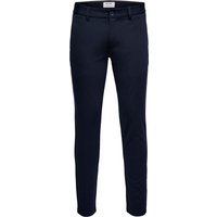 Only & Sons Herren Chino Hose ONSMARK - Tapered Fit - Schwarz Grau Blau Grün EAN:5714490595490