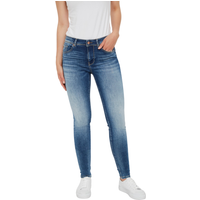 Vero Moda Damen Jeans VMLUX RI310 Slim Fit - Blau - Medium Blue Denim EAN:5714505575752