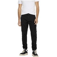 Only & Sons Herren Cargo Hose ONSCAM STAGE 6687 - Tapered Fit - Grau EAN:5714506666930