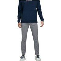 Jack & Jones Herren Chino Hose JPSTMARCO JJCONNOR AKM 909 - Slim Fit Grau EAN:5714508201221