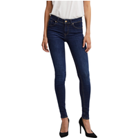 Vero Moda Damen Jeans VMLUX RI347 Slim Fit - Blau - Dark Blue Denim EAN:5715103942045