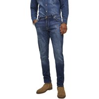 Jack & Jones Herren Jeans JJIGLENN JJFOX GE 348 - Slim Fit - Blau - Blue Denim EAN:5715212081840