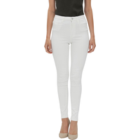 Vero Moda Damen Jeans VMSOPHIA VI403- Skinny Fit - Weiss - Bright White EAN:5715214099638