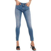 Only Damen Jeans ONLBLUSH MID SK TAI848 - Skinny Fit - Blau - Light Medium Blue Denim EAN:5715220702522