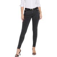 Only Damen Jeans onlRAIN REG SKINNY JEANS CRY6060 - Skinny Fit - Schwarz - Blau EAN:5715312325349