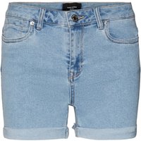 Vero Moda Damen Shorts VMLUNA Slim Fit Schwarz Blau EAN:5715365835567