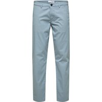 Selected Homme Herren Chino Hose SLHSLIM-NEW MILES - Slim Fit Blau Grau Grün EAN:5715363878290