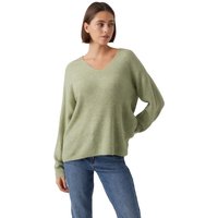 Vero Moda Damen Strickpullover VMCREWLEFILE LS V-NECK EAN:5715318990121