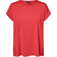 Vero Moda Damen T-Shirt VMAVA PLAIN - Regular Fit EAN:5715512201801