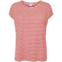 Vero Moda Damen T-Shirt VMAVA PLAIN STRIPE - Regular Fit EAN:5715512237763