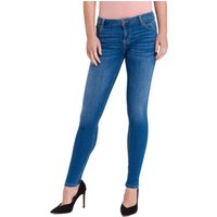 Cross Jeans Damen Push Up Jeans Page - Super Skinny Fit - Blau - Mid Blue EAN:8699438867495