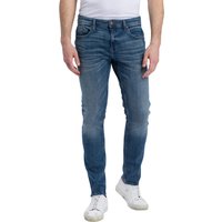 Cross Jeans Herren Jeans Jimi - Slim Tapered Fit - Blau - Dirty Blue EAN:8699438970737