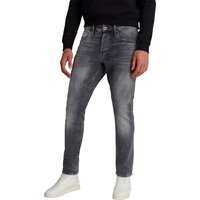 G-Star Herren Jeans 3301 REGULAR TAPERED - Tapered Fit - Grau - Faded Bullit EAN:8719769454437