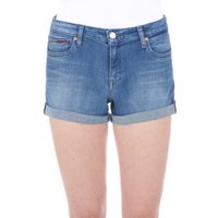 Tommy Hilfiger Damen Jeans Short MR DENIM SHORT TMBS Blau - Tess Mb Str EAN:8720113498359