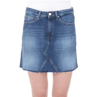 Tommy Hilfiger Damen Jeansrock SHORT DENIM SKIRT AMBC Blau - Ames Mb Com EAN:8720113505729