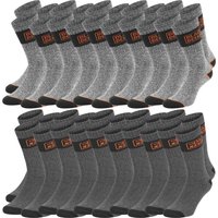 Black+Decker Crew Work Socks Unisex Herren Damen Arbeitssocken 20er Pack EAN: