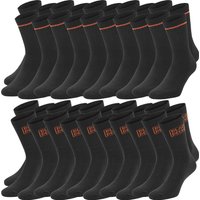 Black+Decker Crew Work Socks Unisex Herren Damen Arbeitssocken 20er Pack EAN: